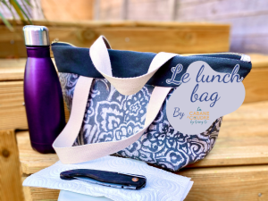 La cabane à coudre tutoriel vidéo gratuit disponible sur YouTube pour coudre un lunch bag isotherme