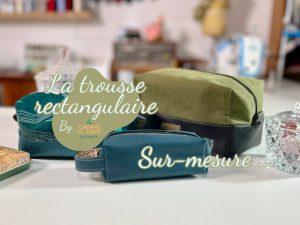La cabane à coudre tutoriel vidéo gratuit pour coudre une trousse rectangulaire sur mesure