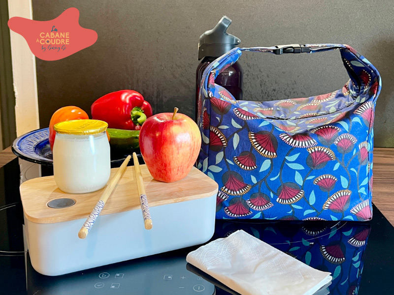 La cabane à coudre tutoriel vidéo débutant gratuit disponible sur YouTube pour coudre le lunch bag 2024